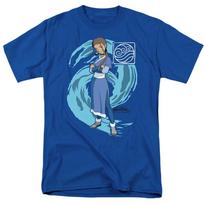 Avatar The Last Airbender  Katara Water Wave  T-Shirt - to 5X L