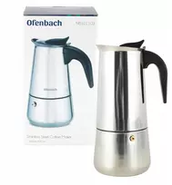 Kavavirė Ofenbach Slėginis kavos aparatas 101103 kawiarka 0.6 L INOX (KAMI-KA-010-33)