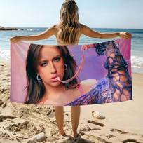 Singer T-Tate McRae So Close to What Towel Beach Towel Oversized Quick Dry Towel Absorbent Soft Swim BeachTowels for Men Women W30*H60(CM)