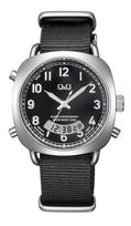 5 ATM Water Black [Citizen Q&Q] Watch, Q&Q, Resistant, Analog-Digital, A38A-001PK, juoda