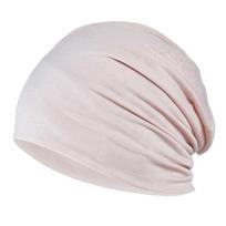 Pavasario rudens kaukolė Beanie Baggy Unisex vienspalvė elastinga plona apsauginė gatvės šokių skrybėlė be kraštų bėgimo kepurė smėlis