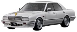 ignition model NISSAN CEDRIC CIMA Pearl White Finished Model IG3903 TK.Company 1/18 (Y31)