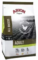 AIN ARION Original begrūdis vištiena & bulvės – sausas Maistas šunims – 12kg