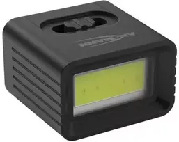 Žibintuvėlis Ansmann Mini COB LED žibintuvėlis 3W (maitinamas 9V baterija) juodos spalvos