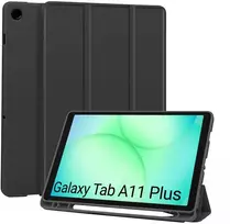 Dėklas na tablet 4kom.pl Dėklas GALAXY TAB A11+ PLUS 10.9" 2025 / A9+ Plus 11 2023 su miejscem na rysik