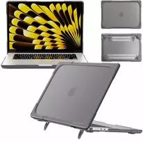 Dėklas Alogy Dėklas do MACBOOK AIR 13 M2 2022 / M3 2024 / M4 2025 / M5 2026 Tvirtos ausys