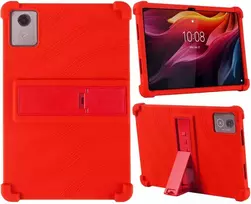 Dėklas na tablet 4kom.pl Dėklas pancerne Armor su podstawką do Lenovo Tab K11 Plus 11.45" TB352FU, raudona