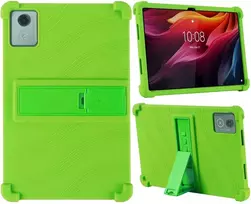 Dėklas na tablet 4kom.pl Dėklas pancerne Armor su podstawką do Lenovo Tab K11 Plus 11.45" TB352FU, žalia
