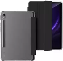 Dėklas na tablet 4kom.pl Clear Pieštukas do Galaxy Tab TAB S9 FE 10.9 SM-X510 SM-X516 / S10 FE juoda