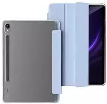 Dėklas na tablet 4kom.pl Clear Pieštukas do Galaxy Tab TAB S9 FE 10.9 SM-X510 SM-X516 / S10 FE mėlyna