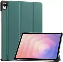 Dėklas na tablet 4kom.pl Dėklas SMART do Samsung Galaxy Tab S11 11" SM-X730 SMX736 su klapką Budzenie, žalia