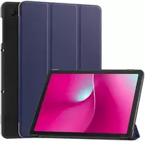 Dėklas na tablet SUPERO Dėklas SMART do T-Mobile T Planšetė 2 10.1 5G 2025 pokrowiec obudowa su klapką, tamsiai mėlyna