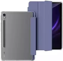 Dėklas na tablet 4kom.pl Clear Pieštukas do Galaxy Tab TAB S9 FE 10.9 SM-X510 SM-X516 / S10 FE tamsiai mėlyna