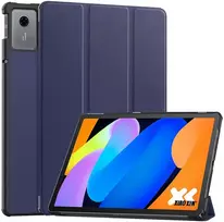Dėklas na tablet 4kom.pl Dėklas SMART do Lenovo Idea Tab 11" ZAFR0378PL TB336FU TB336ZU 2025 su klapką, tamsiai mėlyna
