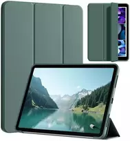 Dėklas na tablet 4kom.pl Smart su magnetyczną klapką do Xiaomi Redmi Pad SE 8.7" 2024 žalia