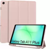 Dėklas na tablet 4kom.pl Dėklas GALAXY TAB A11+ PLUS 10.9" 2025 / A9+ Plus 11 2023 su miejscem na rysik