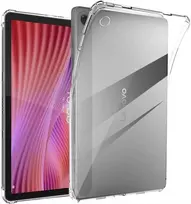 Dėklas na tablet 4kom.pl Dėklas SILIKONOWE do Lenovo Tab 10.1 2025 TB311FU TB311XU ZAEH0040PL, skaidrus