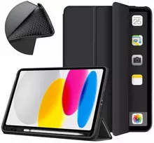 Dėklas na tablet SUPERO SMART do iPad 10.9 2022 Gen. 10 iPad 11 2025 A16 Gen. 11 su klapką juoda