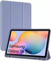 Strado Dėklas Smart Pieštukas Galaxy Tab S6 Lite 22/24 -Violetinė