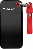 Kietasis diskas Dysk Zewnętrzny Verbatim Pocket SSD 256GB USB-C 3.2 gen.2 juodai-raudonas 32417