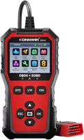 Diagnostinis matuoklis, OBD2 skaitytuvas Konnwei KW340