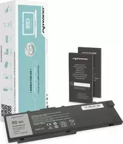 Movano Bateria mfkvp do dell precision 15 7510 17 7710 - 7000 mah (80 wh)