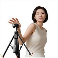 Ulanzi MT-85 Automatic Phone Tripod Magnetic Selfie Stick for iPhone 17 16 15 Outdoor Travel Stand for Livestreaming MT-85
