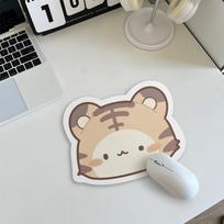 Anti-slip Cute Animals Mouse Pad Thickened Desk Cushion Creative Cartoon Mouse Mat  Laptop Setup Tiger