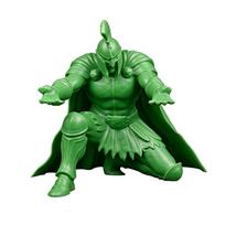 Plastic Warrior Pen Holder 3D Printed Roman Gladiator Pen Stand  Stationery Display žalia