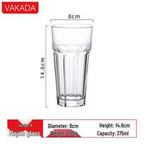 VAKADA High Borosilicate Mojito Cocktail Glass