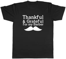 Thankful & Grateful For My Barber Mens Unisex T-Shirt Tee XXL