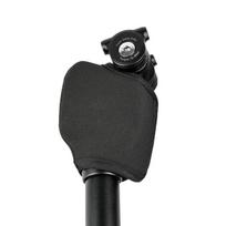 HOUSON Nylon Bicycle Seatpost Cover for Mountain Bike Suspension Seatpost juoda
