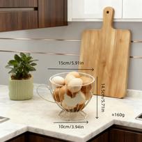 New Iron Egg Storage Basket Hollowed-out Creative Egg Storage Rack Large Capacity Coffee Capsule Holder Coffee Shop Display balta