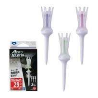 DAIYA GOLF Golf Tee Aero Spark Tee 707 Regular Clear regular
