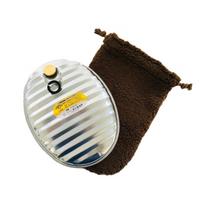 ONOE Manufacturing Galvanized Iron Hot Water Bottle with Brown Cover Disaster Made in Liter Hot (ONOE Co., Ltd.) MY-7205 [Camping, Preparedness,