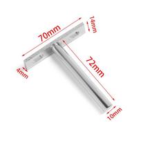 Furniture Concealed Racks Support Bench Board Storage Wall Mount Shelf Invisible Shelf Brackets 72mm