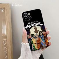 Anime avatar the last airbender singer Phone Case 14 11 12 Pro 8 7 14 Plus SE 2020 X Pro 14 MAX 13 MINI XR XS Soft Phone Covers iphone XR black