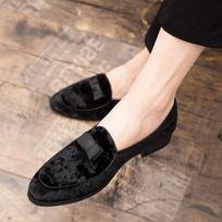 Naujos mados vyriškos suknelės Batai Asmenybės tendencija Paty Odiniai vestuviniai batai Vyriški odiniai Oxfords batai 38