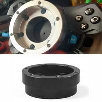 CNC Vairaračio Adapterio Plokštė Juoda 70mm Skirta Logitech G29 G920 G923 13/14 colių black
