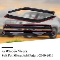 Window Visor Weathershields for Mitsubishi Pajero 2000 2001 2002 2003- Weathershield New