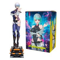 18CM Anime Game Cyberpunk: Edgerunners Lucy Figure Standing Anime Model Toy  PVC Aciton Figure Gift Collection With box