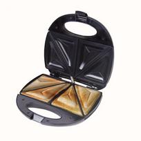Stainless Steel Panini Press & Waffle Maker - Sandwich Toaster for Breakfast EU Standard 220V