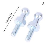 1Pair Universal Car Ball Stud Gas Shock Struts Mounting Bracket for Gas Spring Struts Lift Support Shock