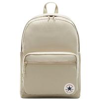 Converse Go 2 24L Brand Logo Zipper Closure Sports Backpack Women backpack Khaki 10020533-A33 Khaki beige