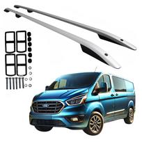 Stogo šliaužikliai Ford Transit Custom Long Nuo 2012 Iki 2023 Sidabriniai