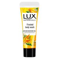 LUX Botanical Scrub Body Wash Bergamot Scent (30g x 5 Travel Pack)