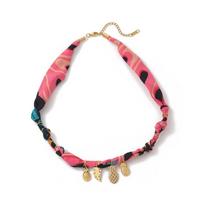Love Beach Ocean Series Necklace Love Heart Dopamine Necklace Cloth Chain Necklace  Decoration Style C