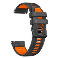 22mm Sports Silicone Watch Strap For TicWatch Pro 3 Ultra GPS GTX Band Bracelet Belt For TicWatch GTH 2 Replacement Watchband 22mm Width