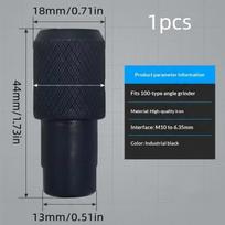 Universal 6.35mm Shank Adapter Fitting Professional Durable Power Tool Part for Home DIY Workshop Processing Tasks 1pcs
