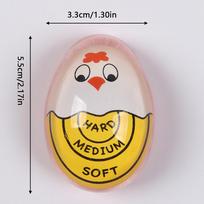 Egg Timer Egg Color Changing Indicator Tells Soft Hard Boiled Egg That Changes Color When Eggs are Ready geltona